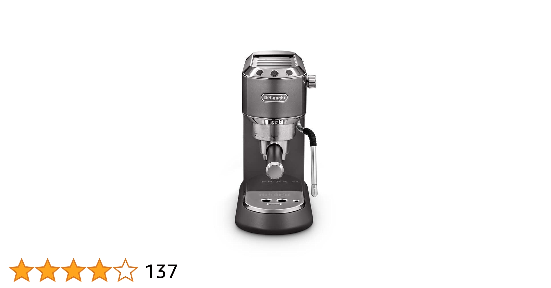 Amazon.co.jp: De'Longhi EC885J-GY Dedica Arte Espresso Maker